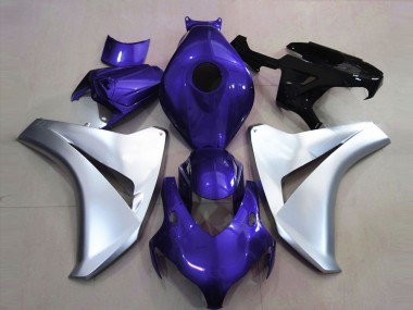 Buy 2008-2011 Silver Blue Honda CBR1000RR Motorcycle Fairings UK