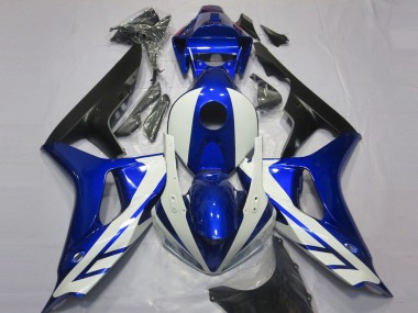 Buy 2006-2007 Blue White Matte Black Honda CBR1000RR Motorcycle Fairing UK
