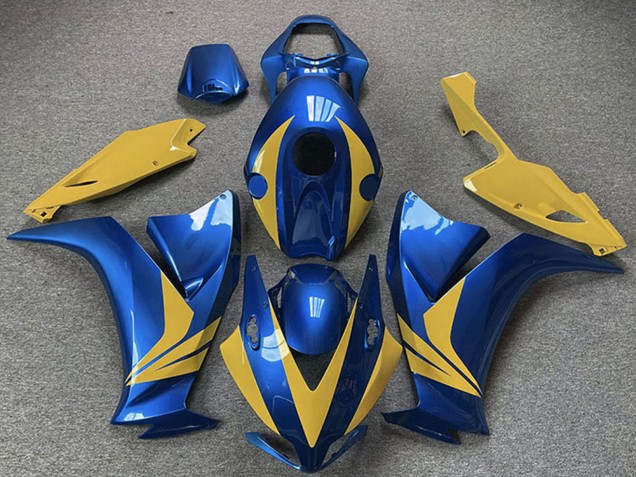 2012-2016 Blue Yellow Honda CBR1000RR Motorcycle Fairings UK