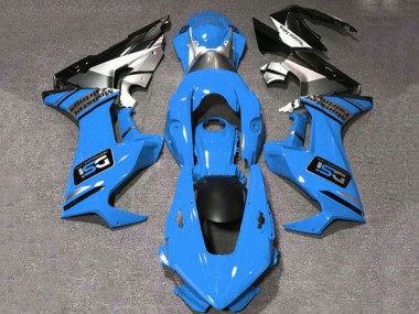 Buy 2017-2024 Blue White Silver Glossy Black DSI Honda CBR1000RR Motorcycle Fairings UK