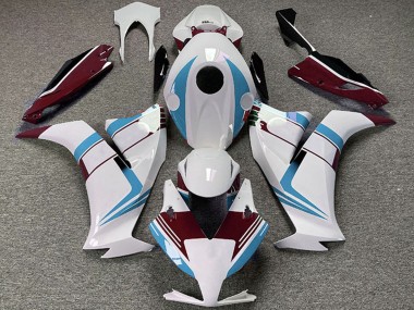 Buy 2012-2016 White Light Blue Maroon Red Honda CBR1000RR Motorcycle Fairings UK