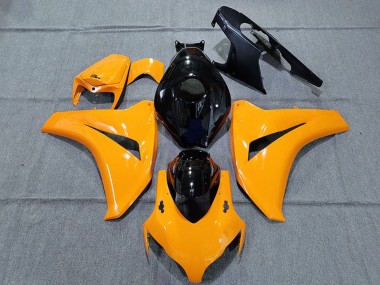 Buy 2008-2011 Glossy Orange Glossy Black Honda CBR1000RR Motorcycle Fairings UK