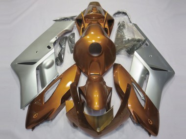 Buy 2004-2005 Silver Gold Honda CBR1000RR Motorcycle Fairings UK