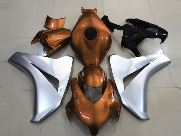 2008-2011 Silver Brown Honda CBR1000RR Motorcycle Fairings UK