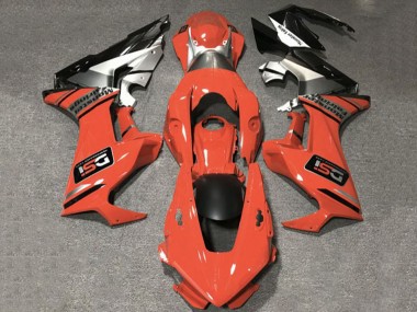 Buy 2017-2024 Orange White Silver Glossy Black DSI Honda CBR1000RR Motorcycle Fairings UK