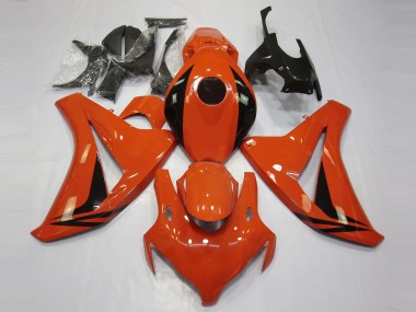 Buy 2008-2011 Orange Glossy Black OEM Style Honda CBR1000RR Motorcycle Fairings UK