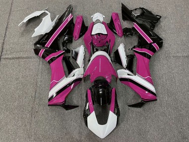 Buy 2017-2024 White Pink Glossy Black Honda CBR1000RR Motorcycle Fairings UK