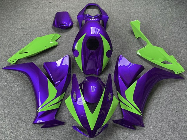 2012-2016 Purple Green Honda CBR1000RR Motorcycle Fairings UK