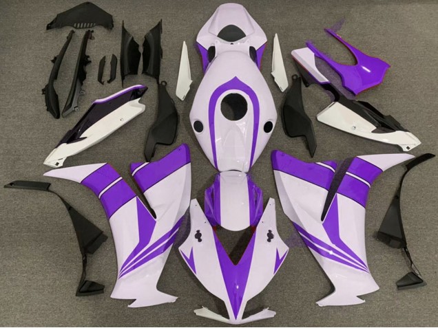 2012-2016 White Purple Honda CBR1000RR Motorcycle Fairings UK