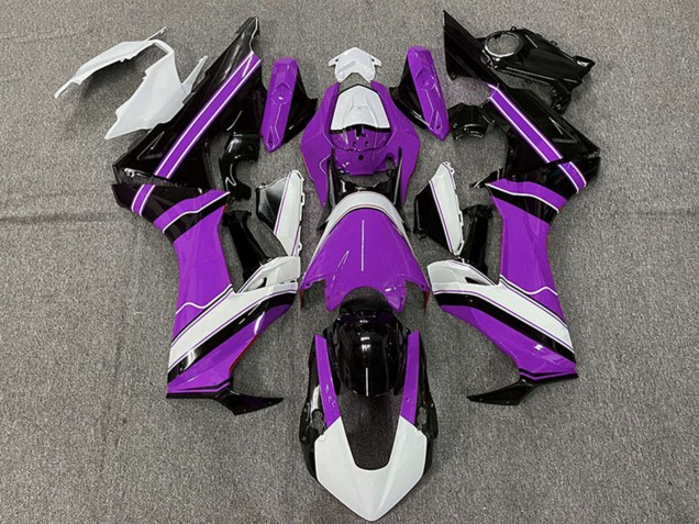 2017-2024 White Purple Glossy Black Honda CBR1000RR Motorcycle Fairing UK