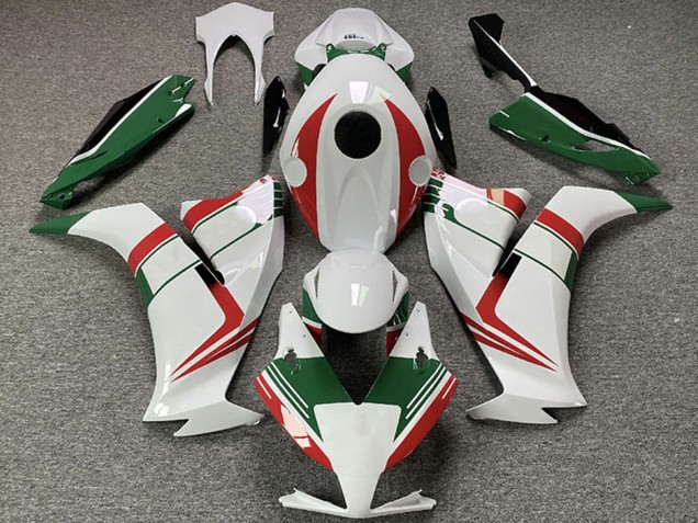 2012-2016 White Red Green Honda CBR1000RR Motorcycle Fairings UK