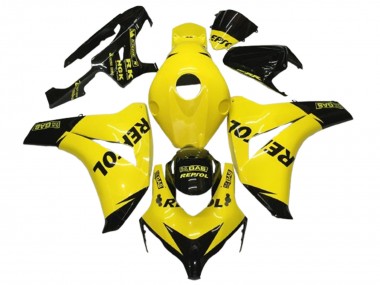 Buy 2008-2011 Yellow Black Glossy Repsol Honda CBR1000RR Motorcycle Fairings UK
