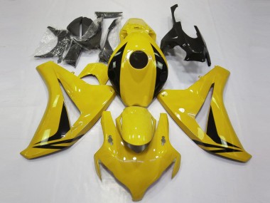 Buy 2008-2011 Yellow Glossy Black OEM Style Honda CBR1000RR Motorcycle Fairings UK