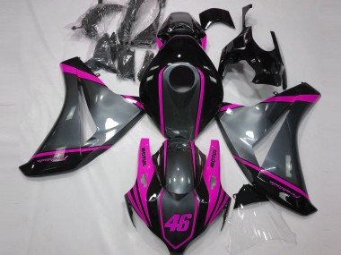 Buy 2008-2011 Grey Pink Matte Black Motul 46 Honda CBR1000RR Motorcycle Fairings UK