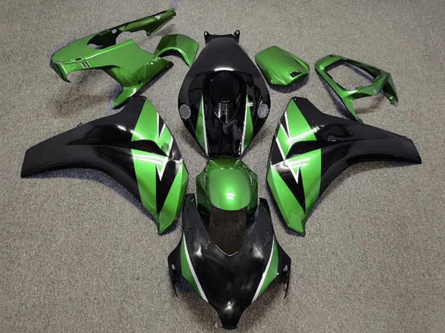 2008-2011 Green Glossy Black Honda CBR1000RR Motorcycle Fairing UK