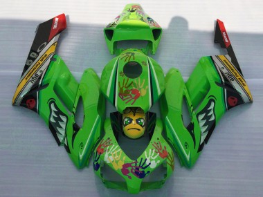 Buy 2004-2005 Green Yellow Black Red Shark Honda CBR1000RR Motorcycle Fairings UK