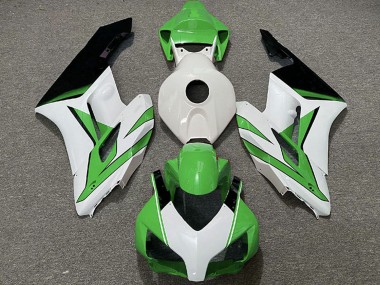 Buy 2004-2005 White Green Glossy Black Honda CBR1000RR Motorcycle Fairings UK