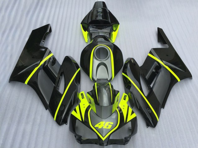 2004-2005 Grey Black High Viz Yellow Motul 46 Honda CBR1000RR Motorcycle Fairings UK