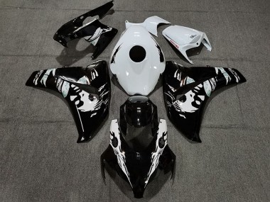 Buy 2008-2011 White Glossy Black Le Mis New Honda CBR1000RR Motorcycle Fairings UK