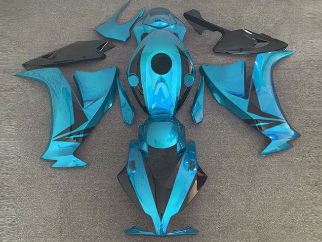 2012-2016 Light Blue Glossy Black Style Honda CBR1000RR Motorcycle Fairings UK