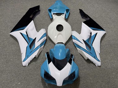 Buy 2004-2005 Light Blue White Glossy Black Honda CBR1000RR Motorcycle Fairings UK
