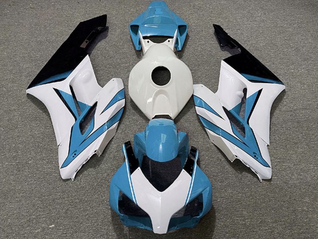 2004-2005 Light Blue White Glossy Black Honda CBR1000RR Motorcycle Fairings UK