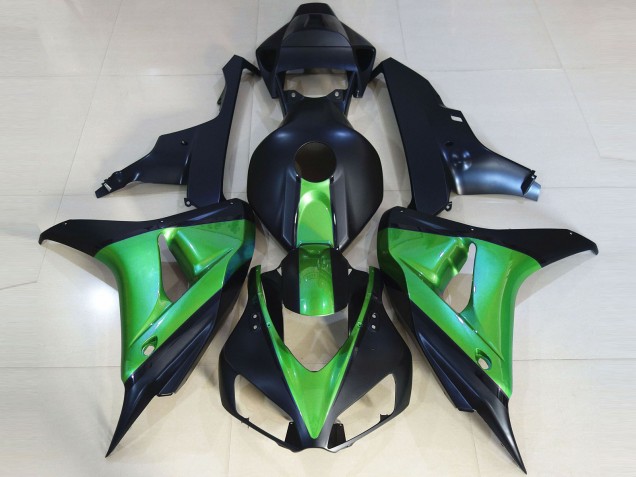 2006-2007 Green Matte Dark Blue Honda CBR1000RR Motorcycle Fairings UK