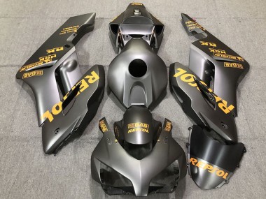 Buy 2004-2005 Matte Grey Gold Repsol Honda CBR1000RR Motorcycle Fairings UK