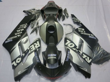 Buy 2004-2005 Silver Grey Matte Black Repsol Honda CBR1000RR Motorcycle Fairings UK