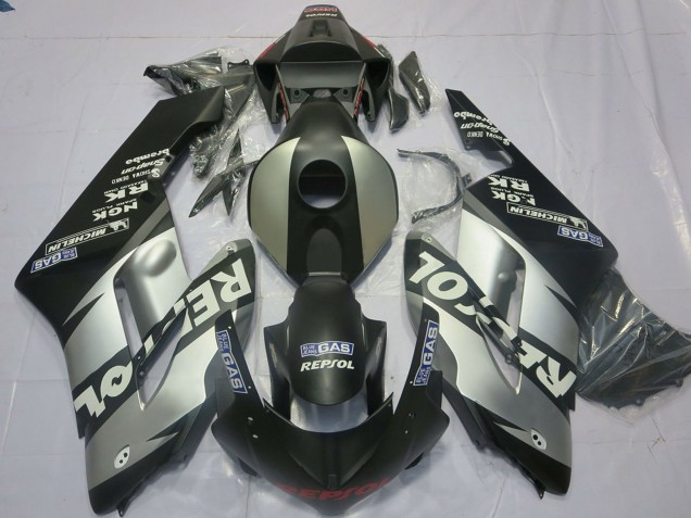 2004-2005 Silver Grey Matte Black Repsol Honda CBR1000RR Motorcycle Fairings UK