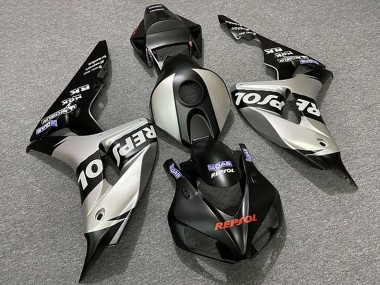 Buy 2006-2007 Silver Matte Black Repsol Honda CBR1000RR Motorcycle Fairings UK