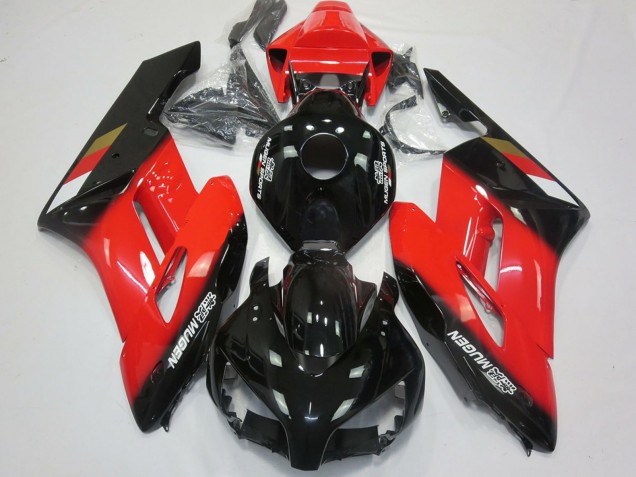 2004-2005 Red Glossy Black Mugen Honda CBR1000RR Motorcycle Fairings UK