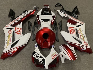 Buy 2004-2005 White Red Musashi 634 Honda CBR1000RR Motorcycle Fairings UK