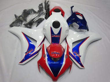 Buy 2008-2011 White Blue Red HRC OEM Style Honda CBR1000RR Motorcycle Fairings UK