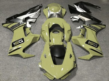 Buy 2017-2024 Olive White Silver Glossy Black DSI Honda CBR1000RR Motorcycle Fairings UK