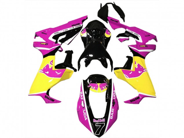 2017-2024 Pink Yellow Glossy Black Red Bull Honda CBR1000RR Motorcycle Fairings UK