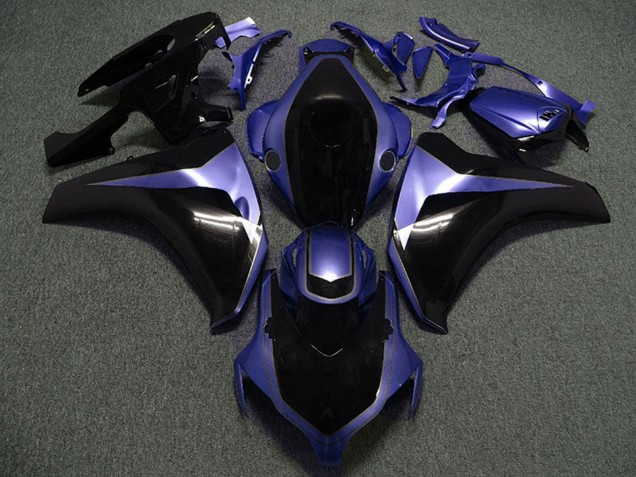 2008-2011 Purple Glossy Black Custom Honda CBR1000RR Motorcycle Fairings UK