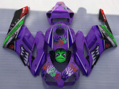 Buy 2004-2005 Purple Green Black Red Shark Honda CBR1000RR Motorcycle Fairings UK
