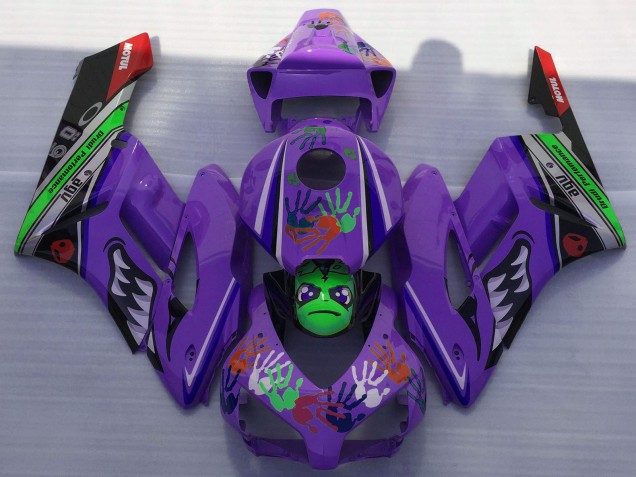 2004-2005 Purple Green Black Red Shark Honda CBR1000RR Motorcycle Fairings UK