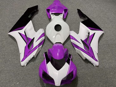 Buy 2004-2005 White Purple Glossy Black Honda CBR1000RR Motorcycle Fairings UK