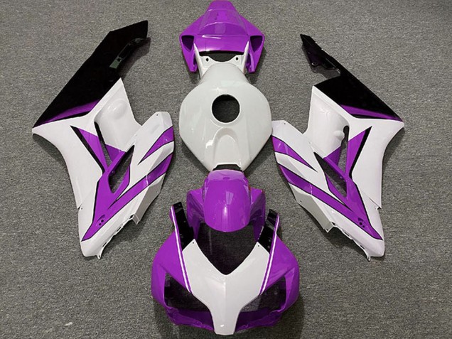 2004-2005 White Purple Glossy Black Honda CBR1000RR Motorcycle Fairings UK