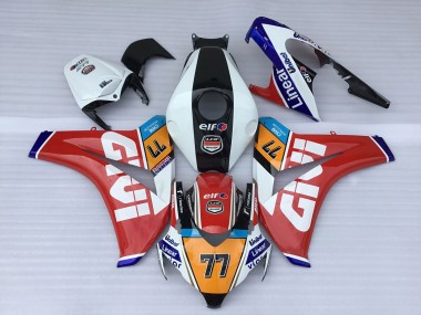 Buy 2008-2011 White Red Blue Orange Black Elf Givi 77 Honda CBR1000RR Motorcycle Fairings UK