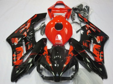 Buy 2004-2005 Red Glossy Black Le Mis Honda CBR1000RR Motorcycle Fairings UK