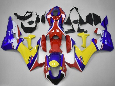 Buy 2017-2024 White Red Blue Yellow HRC Honda CBR1000RR Motorcycle Fairings UK