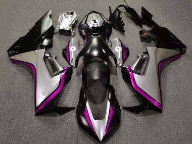 Buy 2017-2024 Silver Pink Glossy Black Honda CBR1000RR Motorcycle Fairings UK