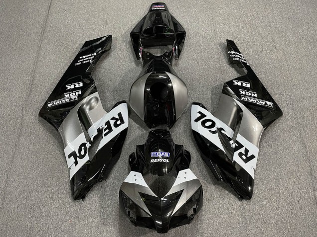 2004-2005 Silver White Glossy Black Repsol Honda CBR1000RR Motorcycle Fairings UK