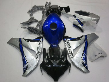 Buy 2008-2011 Silver Blue Glossy Black Honda CBR1000RR Motorcycle Fairings UK