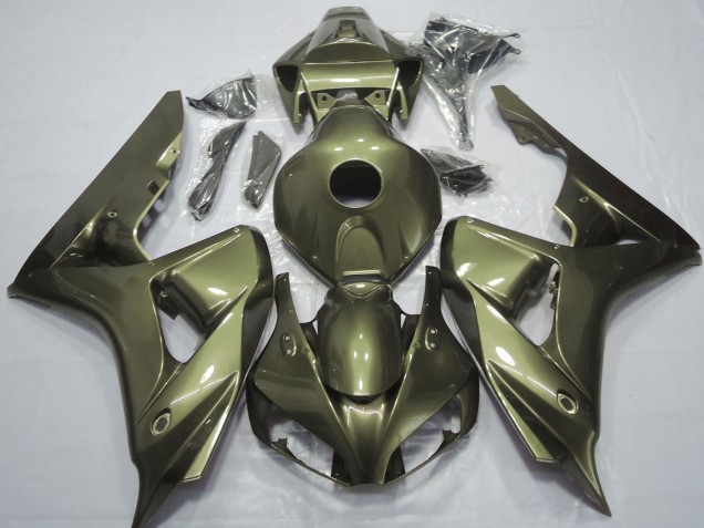 2006-2007 Olive Green Honda CBR1000RR Motorcycle Fairings UK