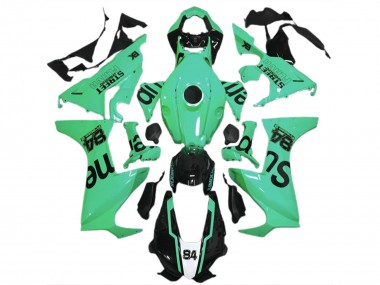 Buy 2017-2024 Special Green Glossy Black Street Flava Honda CBR1000RR Motorcycle Fairings UK