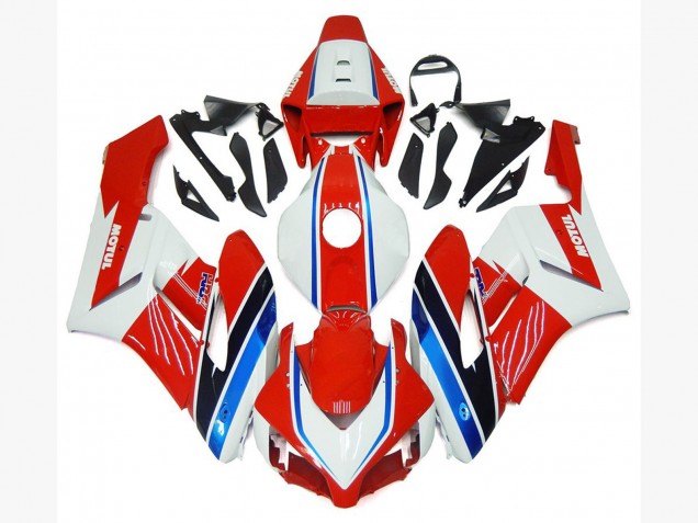 2004-2005 White Red Blue Black Motul Honda CBR1000RR Motorcycle Fairings UK